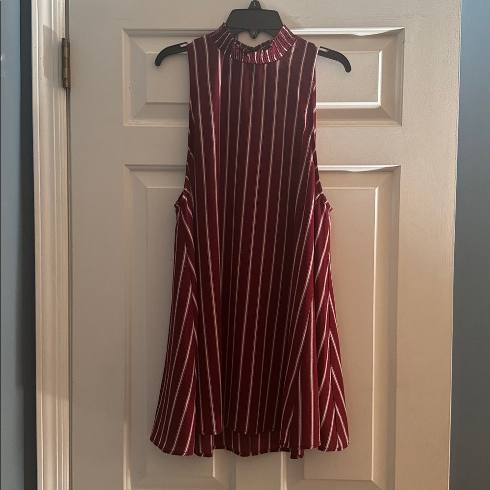 Show Me Your Mumu Striped Sleeveless Shirt